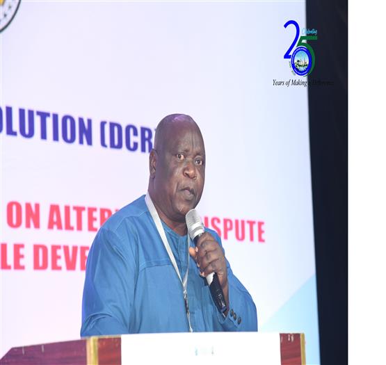 Dispute and Conflict Resolution Sensitization programme